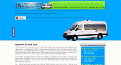 Desktop Screenshot of jandlshuttle.com